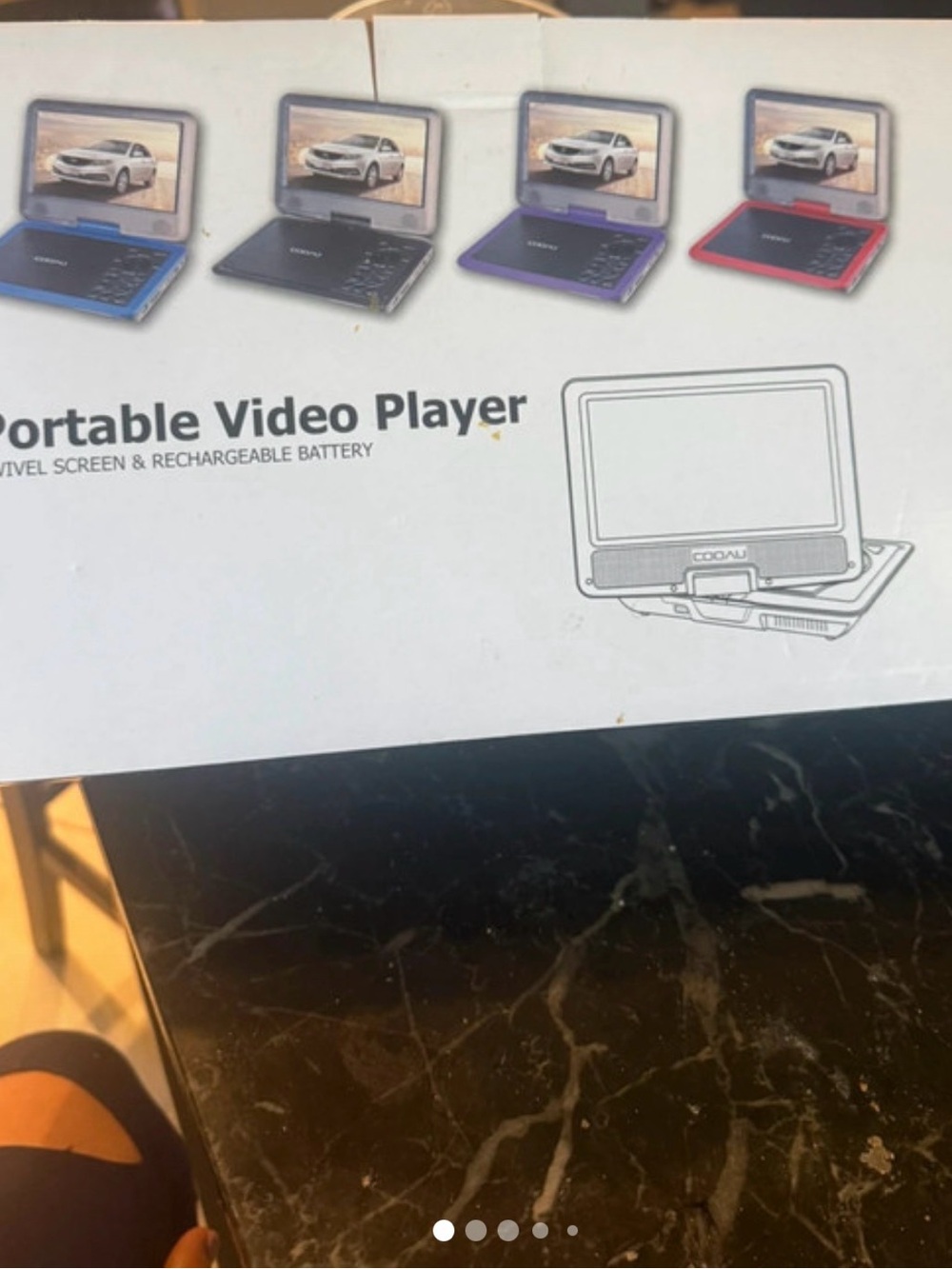 Portable Video Player - Black - Unknown Brand